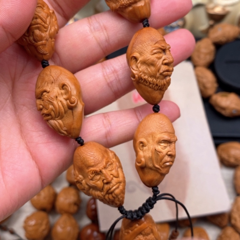 【闪购商品】橄榄核吊坠橄榄手工雕刻工艺