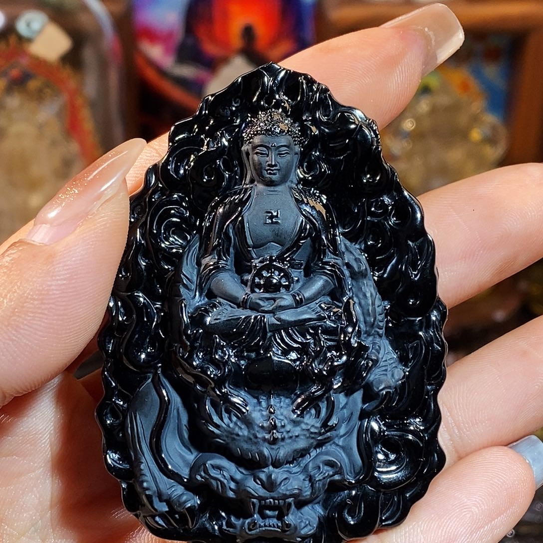 老***哥水晶未镶嵌颈饰吊坠