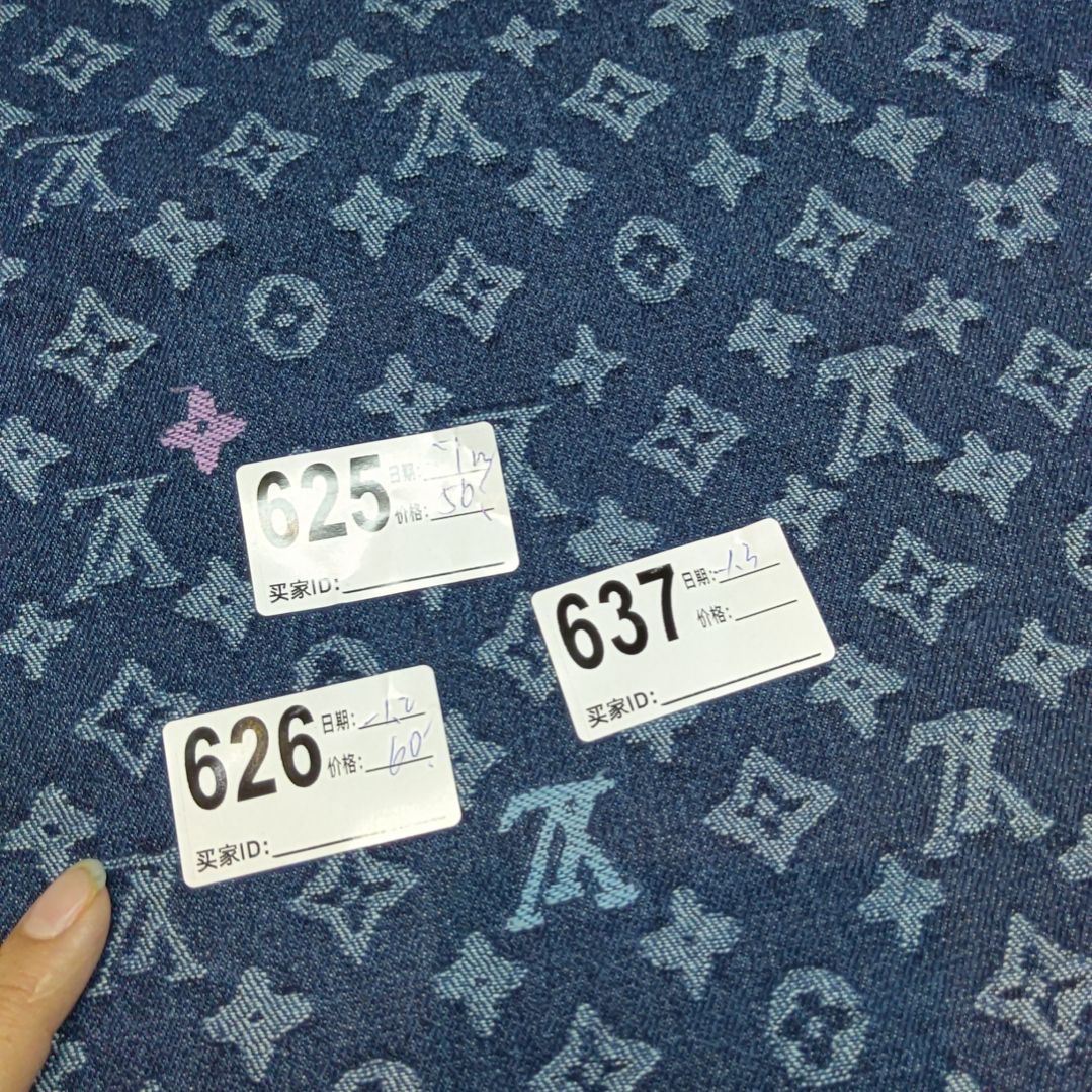 水洗提花牛仔面料1.3*1.7