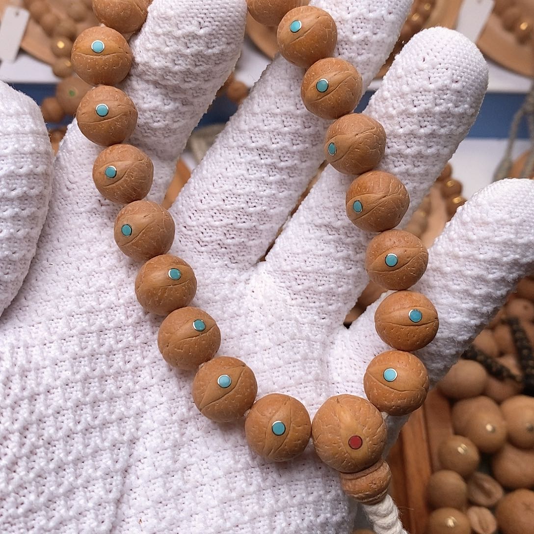 凤眼菩提手串镶嵌凤眼13➕