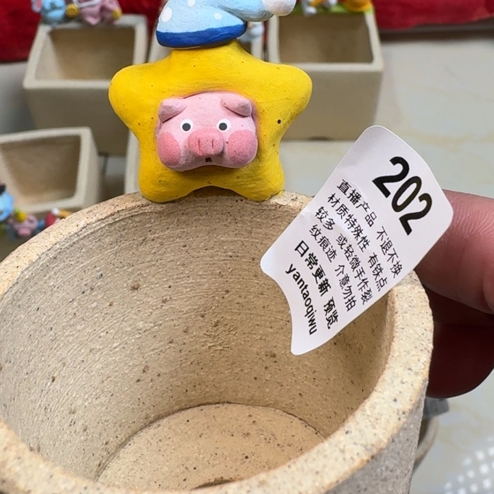 炏陶器物多肉花盆202