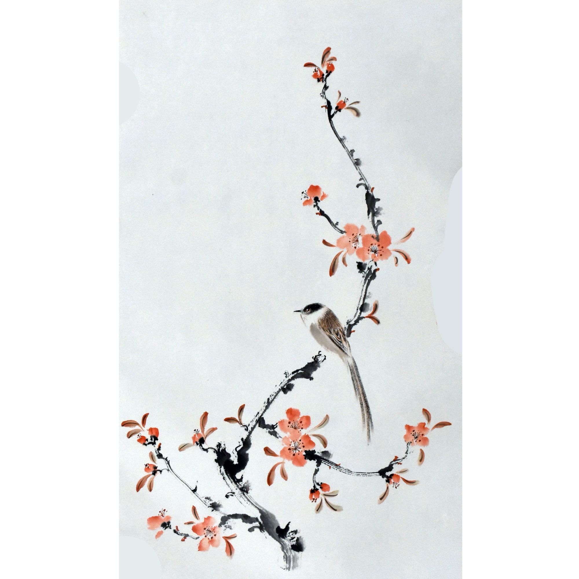 HM5023 红芳化祥雲 70×45 纸本立轴 2.8平尺