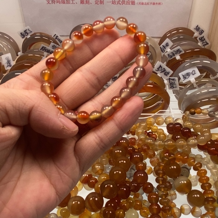 D***d玛瑙/玉髓未镶嵌戒指