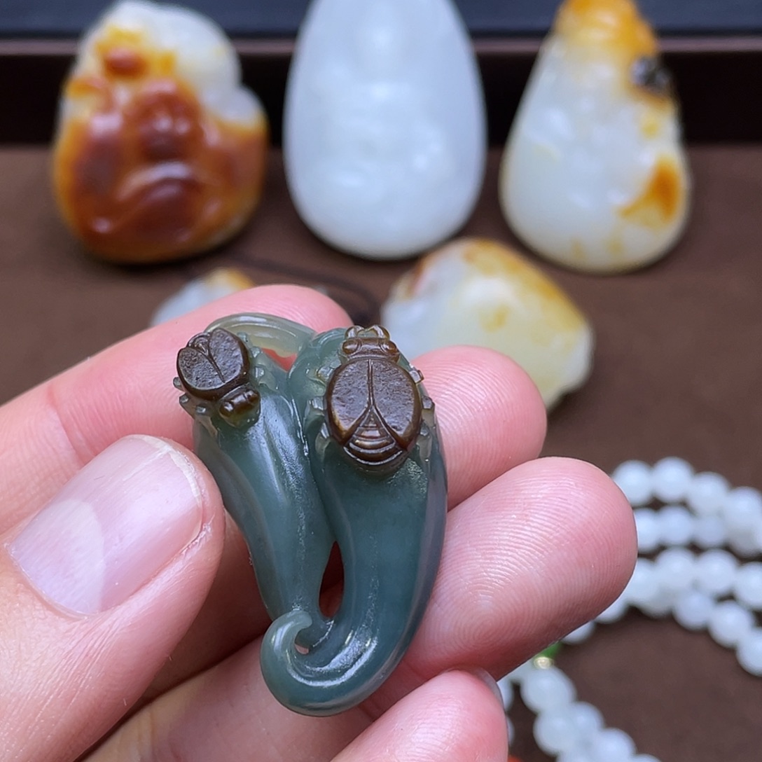 和田玉挂件未镶嵌