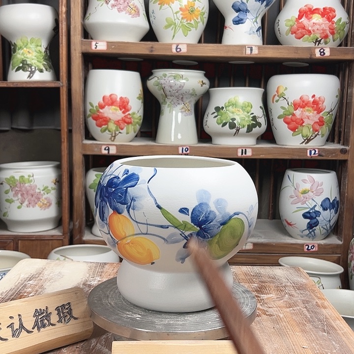 摆件1黄户新款陶瓷陶瓷