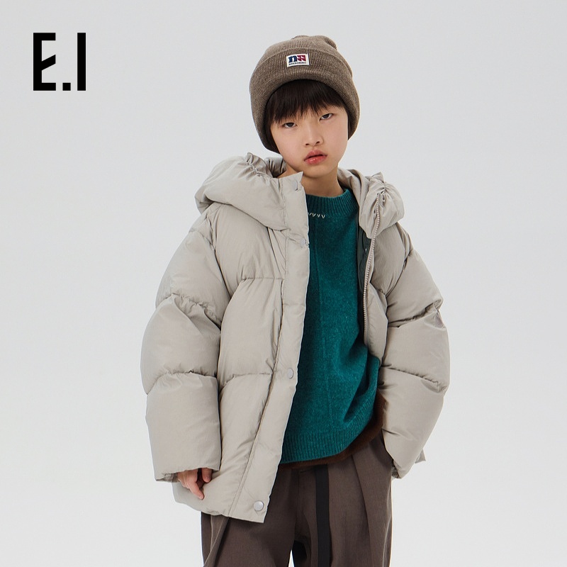 高充绒连帽加厚冬装新款中大童保暖外套D8244650944