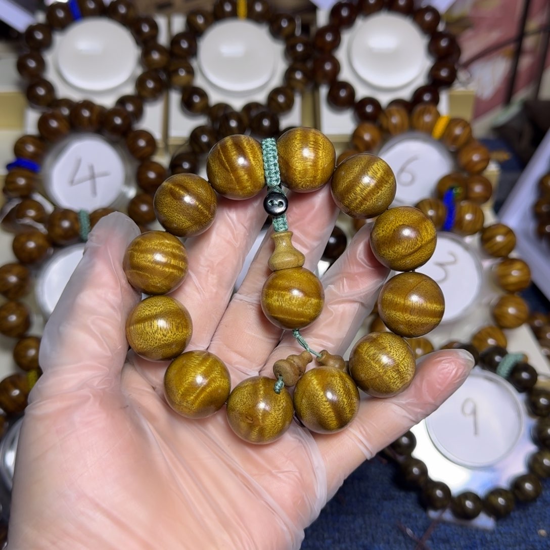 金丝楠手串/手链金丝楠木2.0