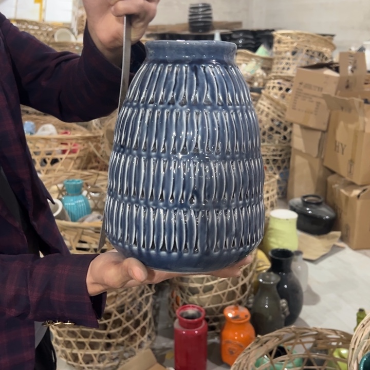 瓶高度25厘米口径9厘米微瑕捡漏针眼