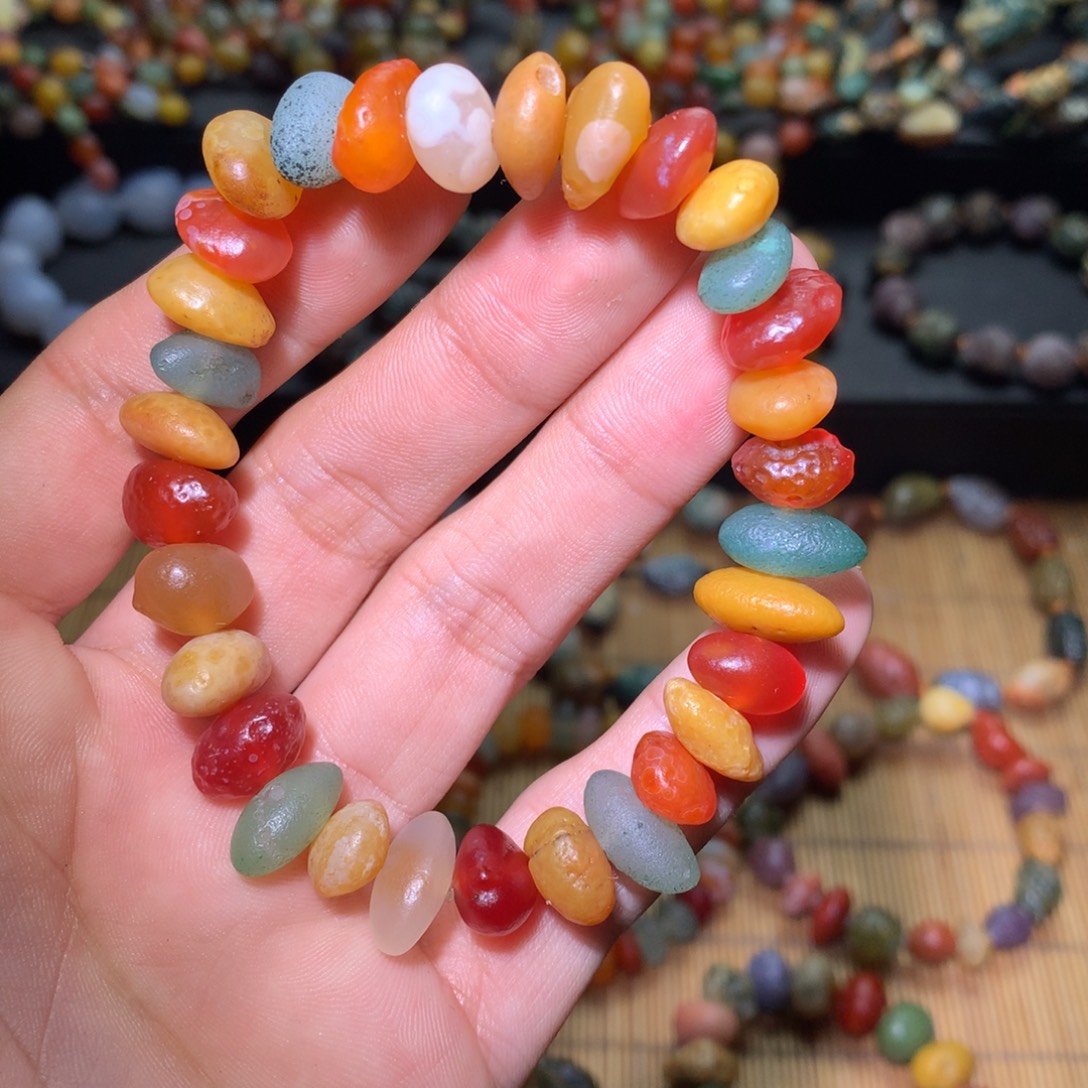 玛瑙/玉髓未镶嵌阿拉善戈壁玛瑙