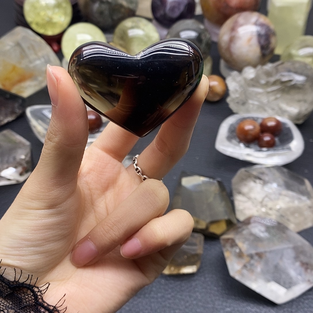 未镶嵌水晶珠宝半成品116水晶石