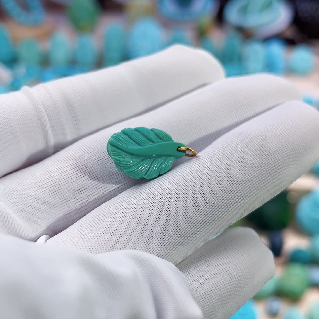 绿松石珠宝奇石未镶嵌