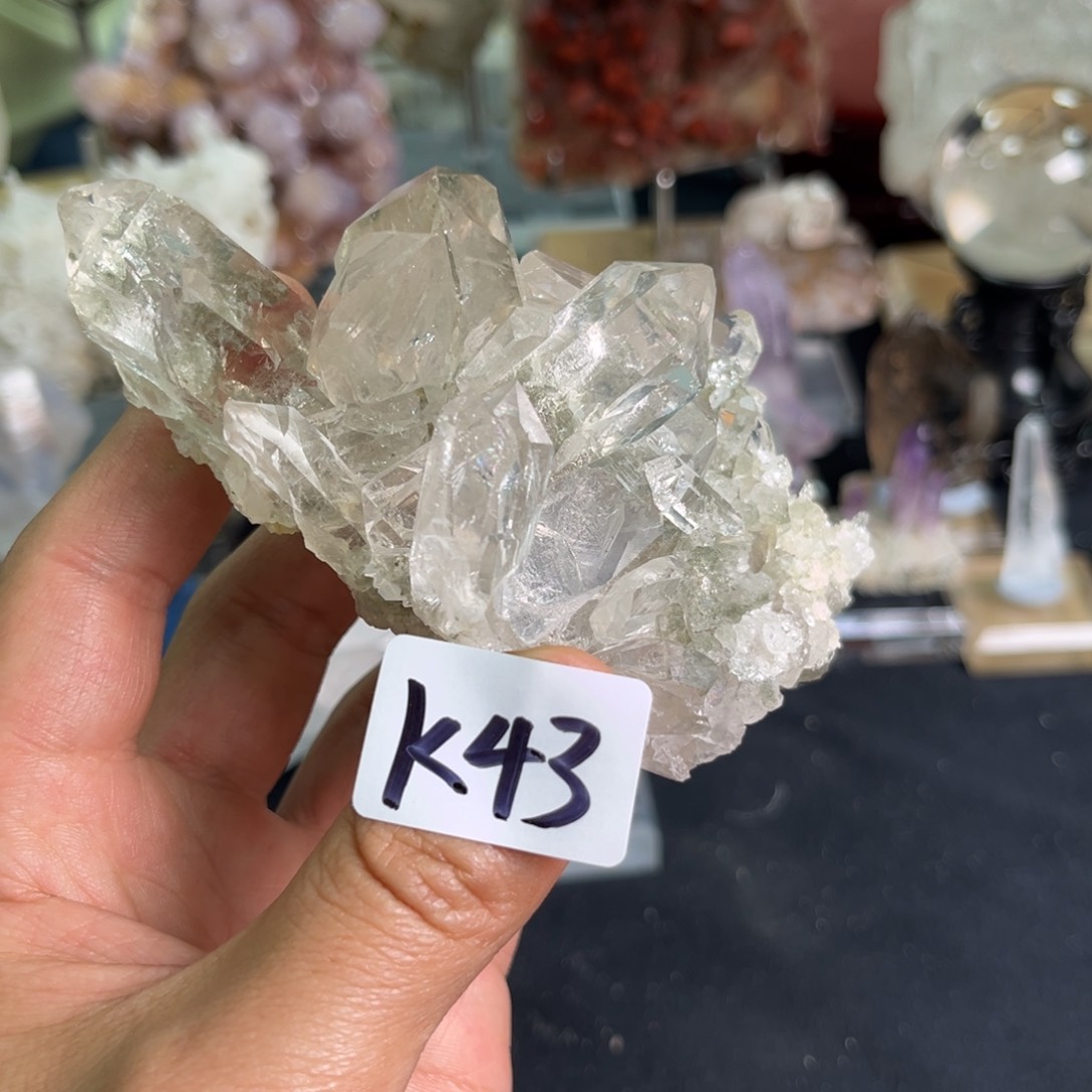 水晶天然水晶家居摆件未镶嵌O****1