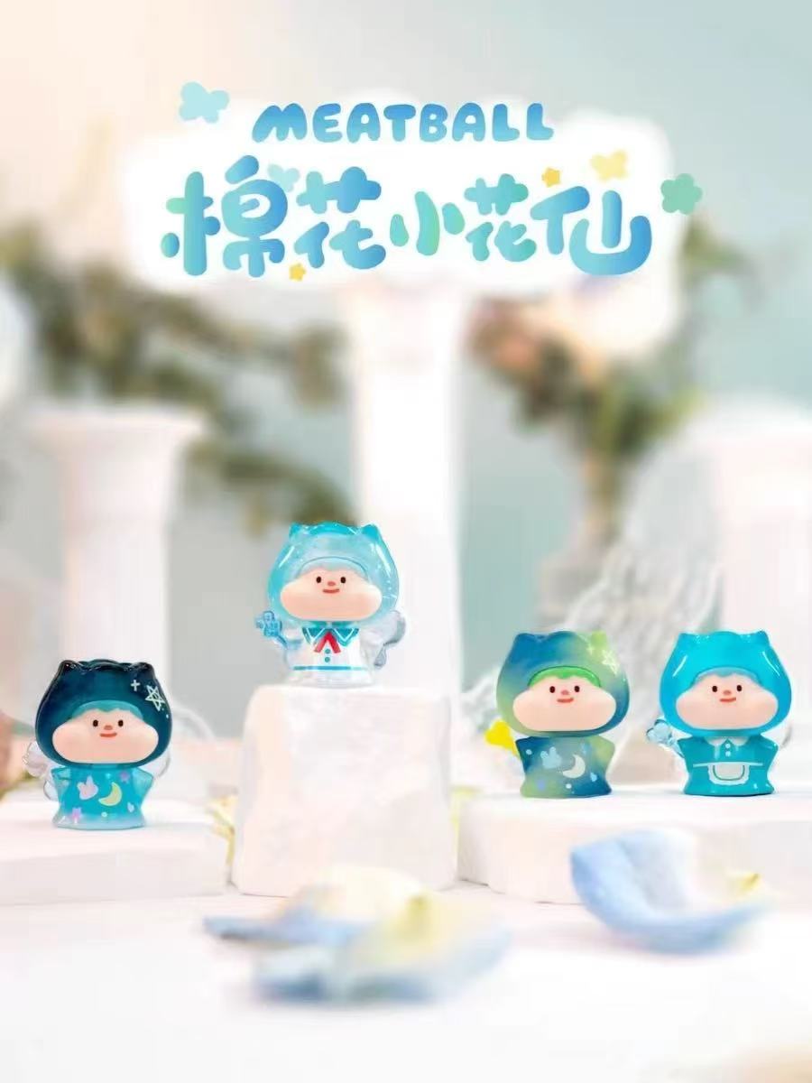 【妖妖拆盒】棉花糖小花仙系列萌粒盲袋潮玩手办桌面摆件