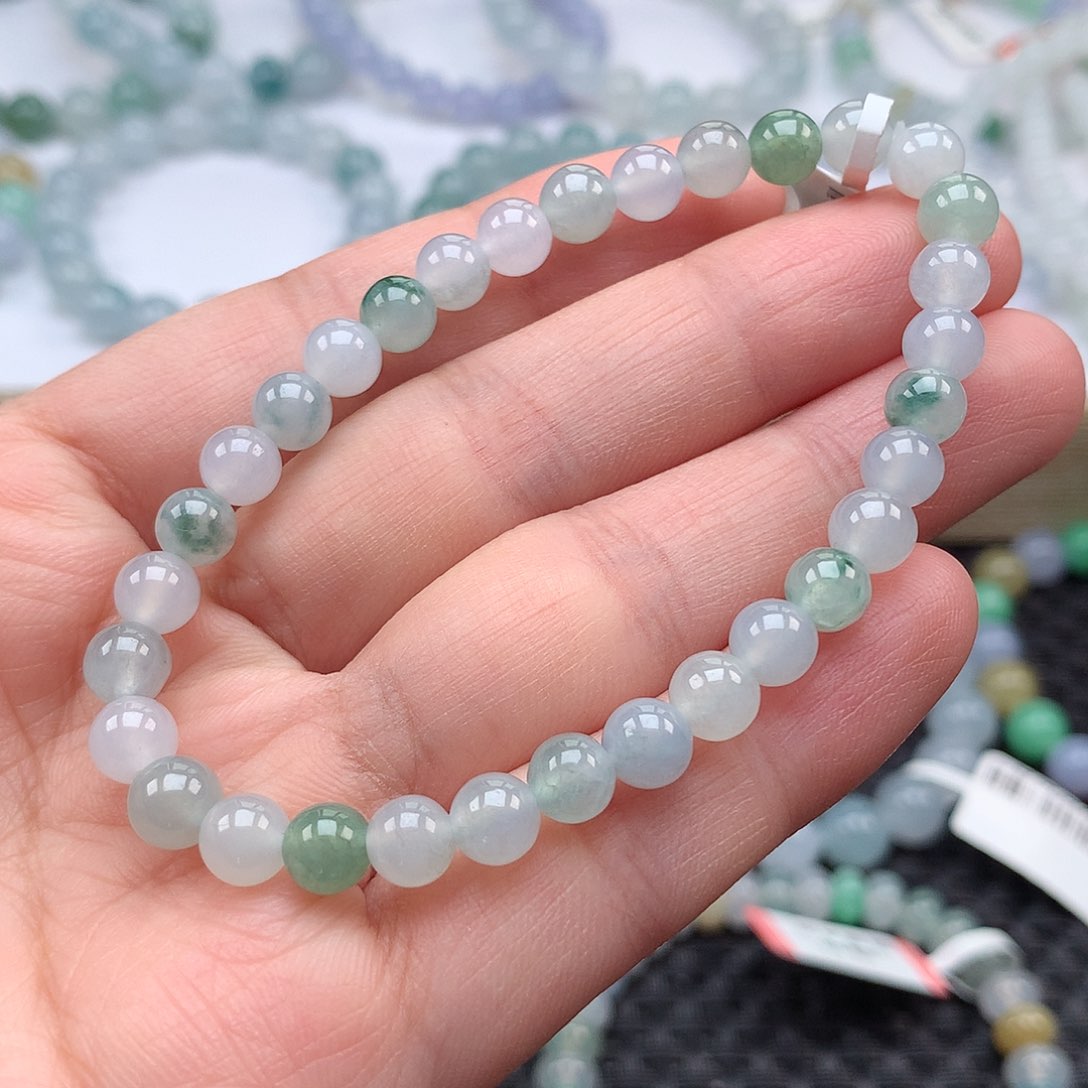 翡翠手链未镶嵌翡翠卡6