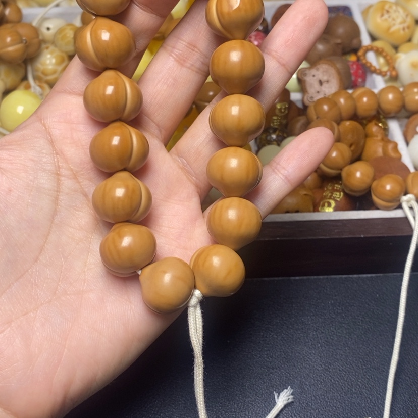 【闪购商品】手串猴头核桃微****?光面18