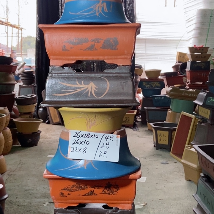 紫砂花盆紫砂紫砂