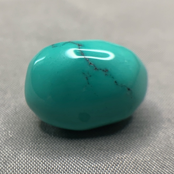 绿松石随行，尺寸13.9x18.7x132mm重5.45克