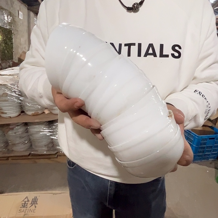 瓷片景德镇陶瓷护边4.75寸6只