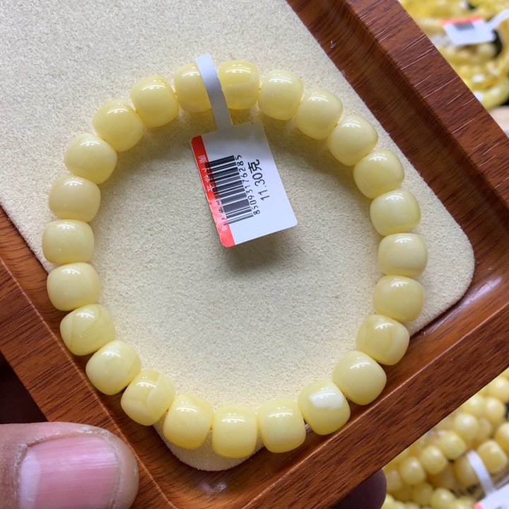 蜜蜡手链未镶嵌蜜蜡