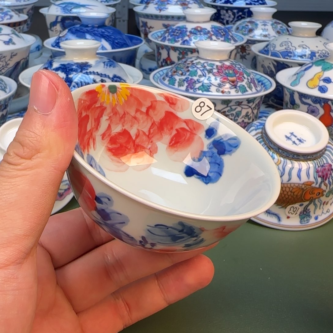 彦祖纯手工手绘茶具87