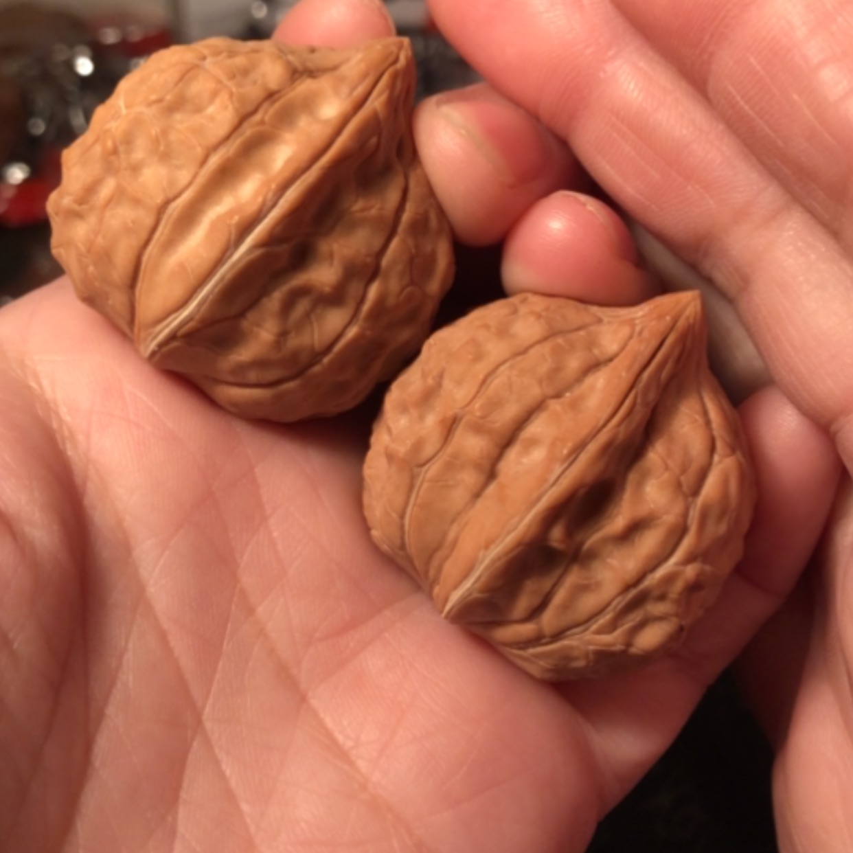 【闪购商品】文玩核桃把件龟甲纹33
