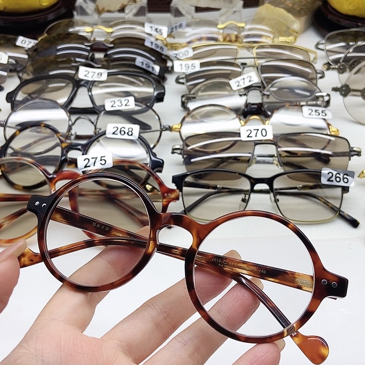 天然水晶石头眼镜