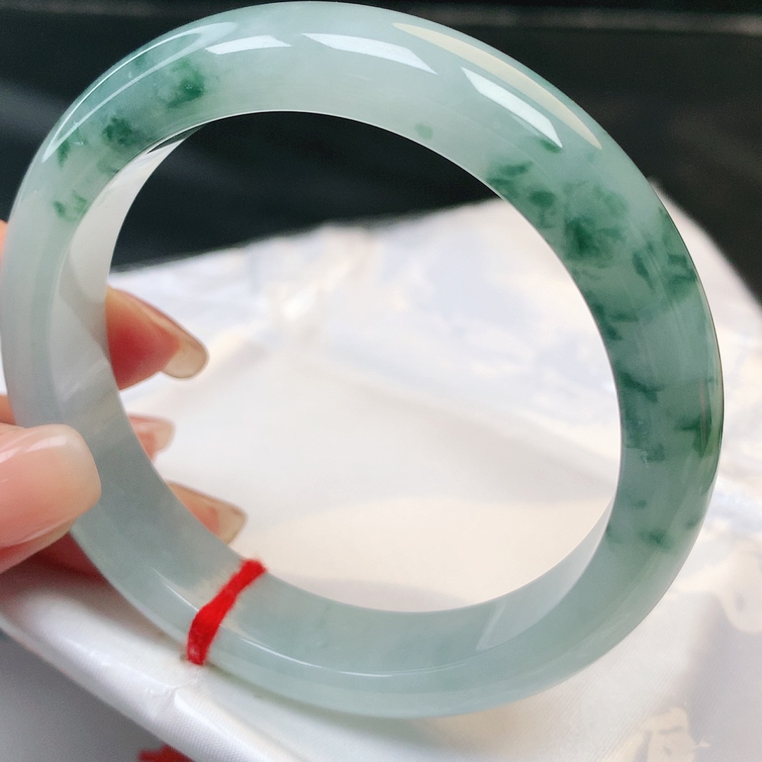 翡翠手镯未镶嵌翡翠A货手镯273号