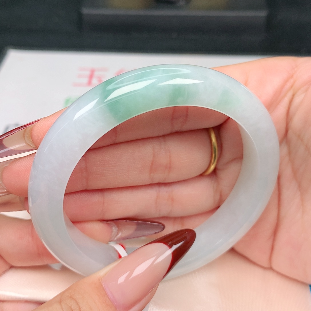 未镶嵌手镯翡翠58-59圈口