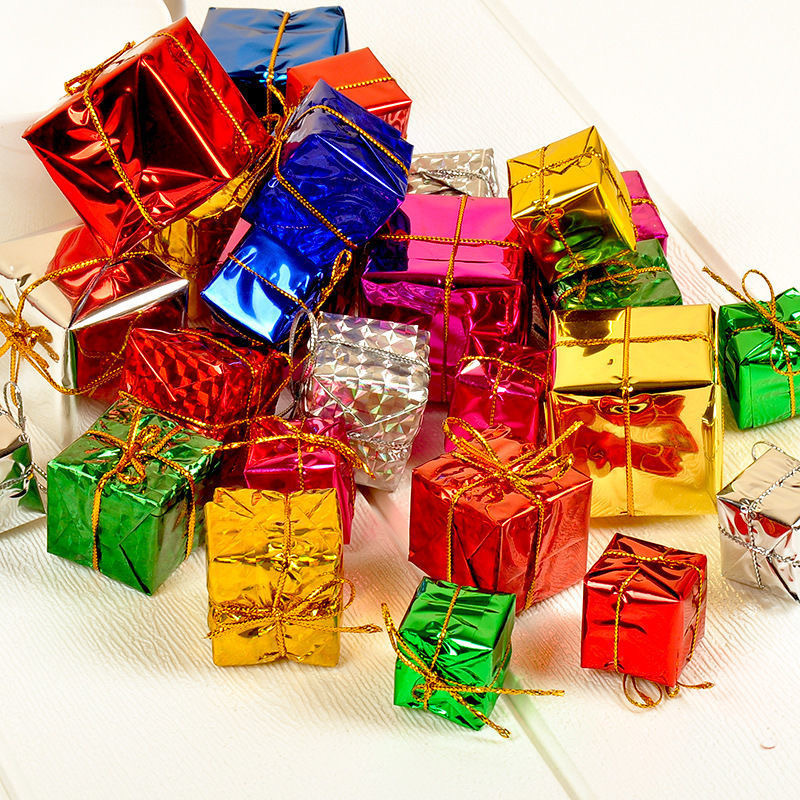 【兮子家】圣诞树装饰品 圣诞节日用品礼物包 圣诞射泡沫礼包