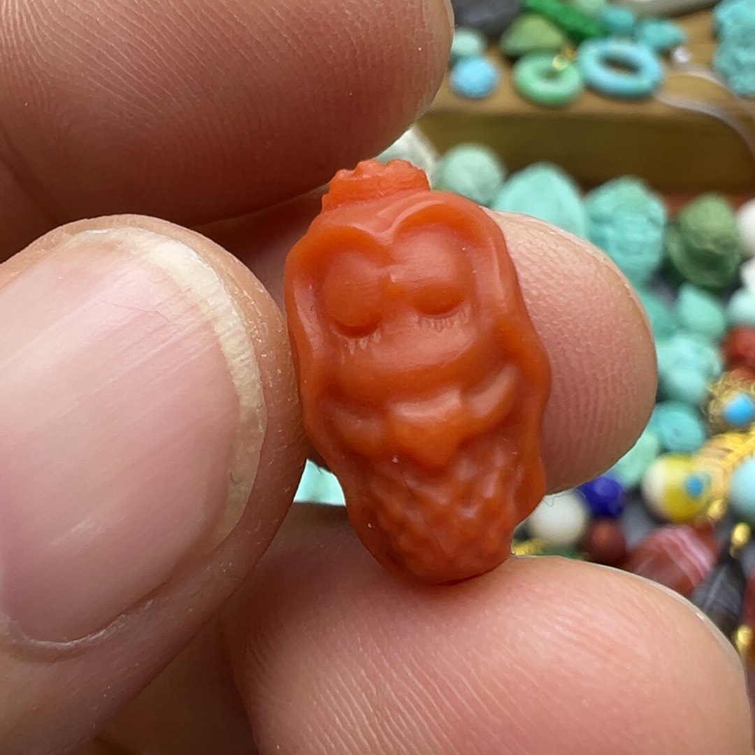 南红玛瑙颈饰未镶嵌