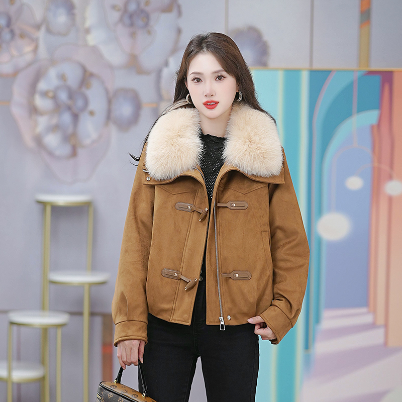 冬季新款羽绒服洋气时尚减龄显瘦加厚保暖短款羽绒女