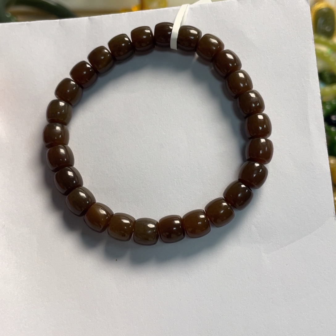 和田玉未镶嵌手链036