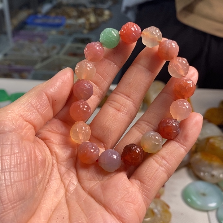 玛瑙/玉髓吊坠(不含链)未镶嵌