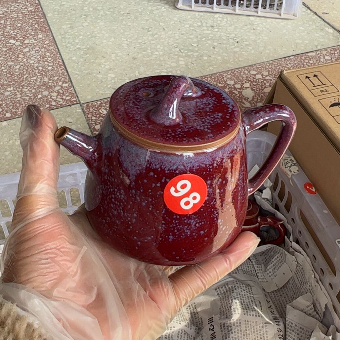 摆件郑家钧窑摆件微