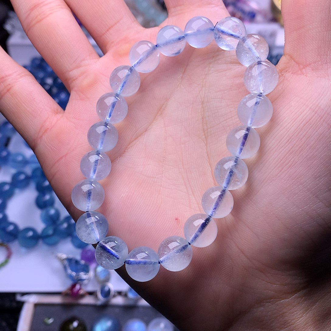 水晶手链未镶嵌多样性