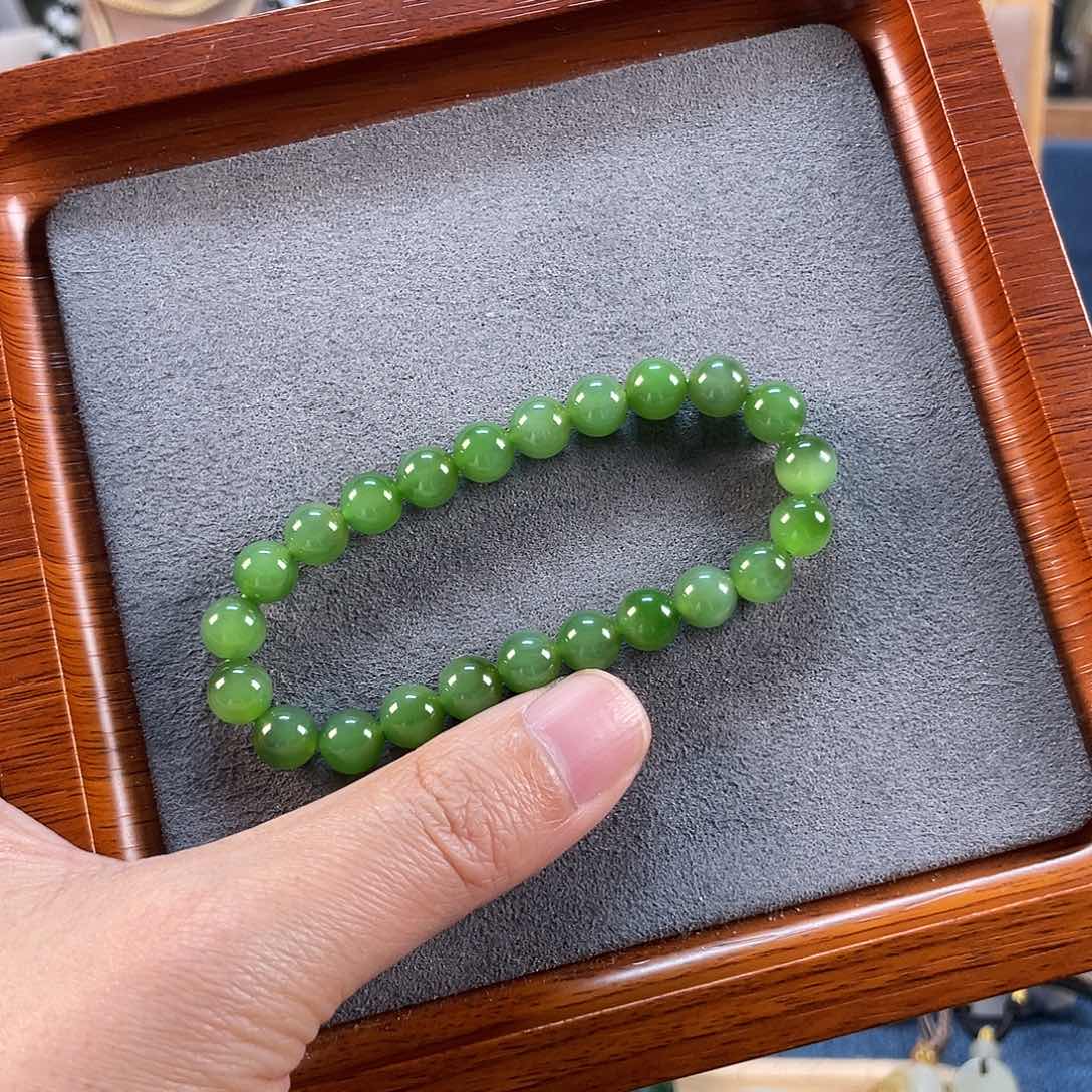 和田玉手串未镶嵌