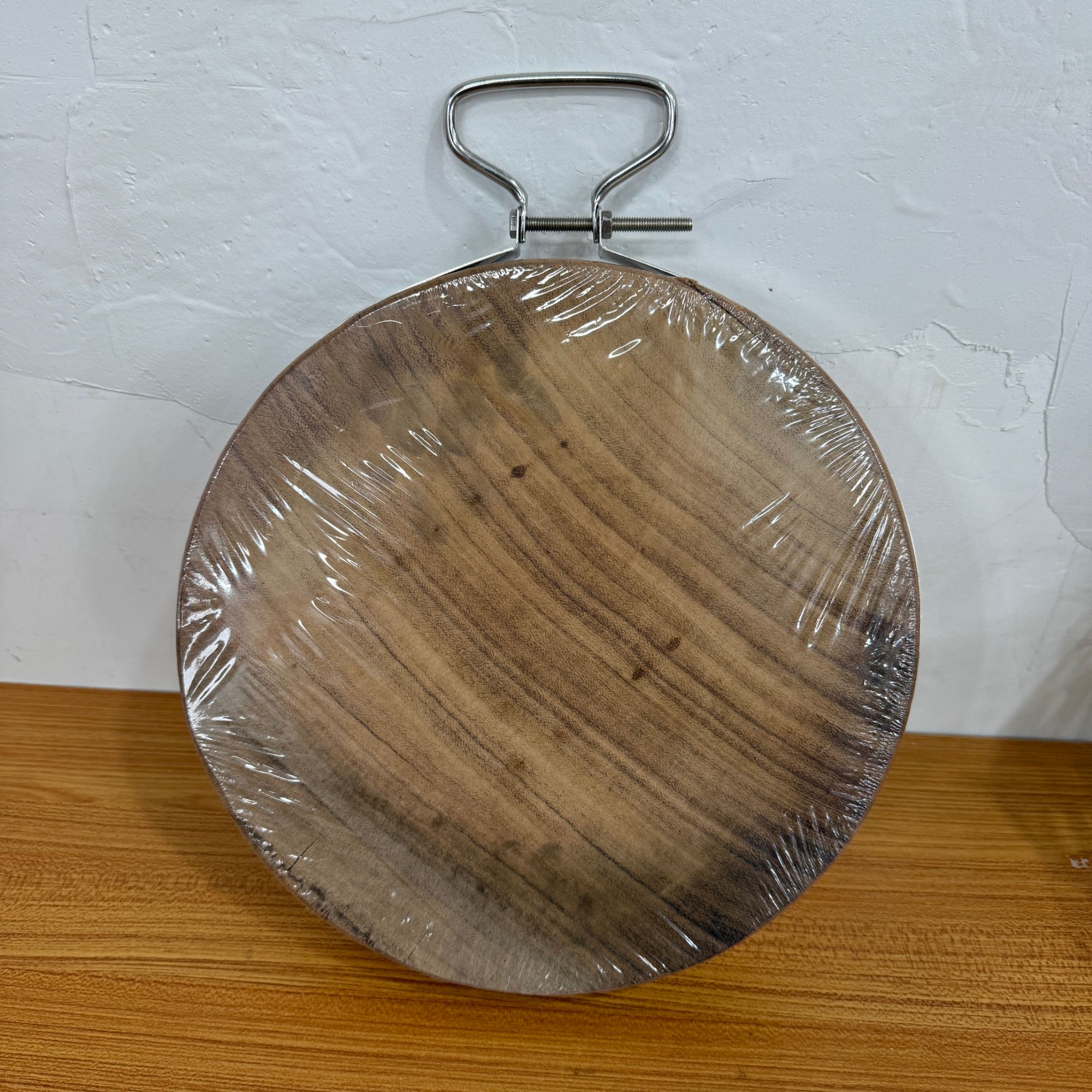 砧板实木菜板家用厨房防霉抗菌切菜板加厚圆形木案板P2