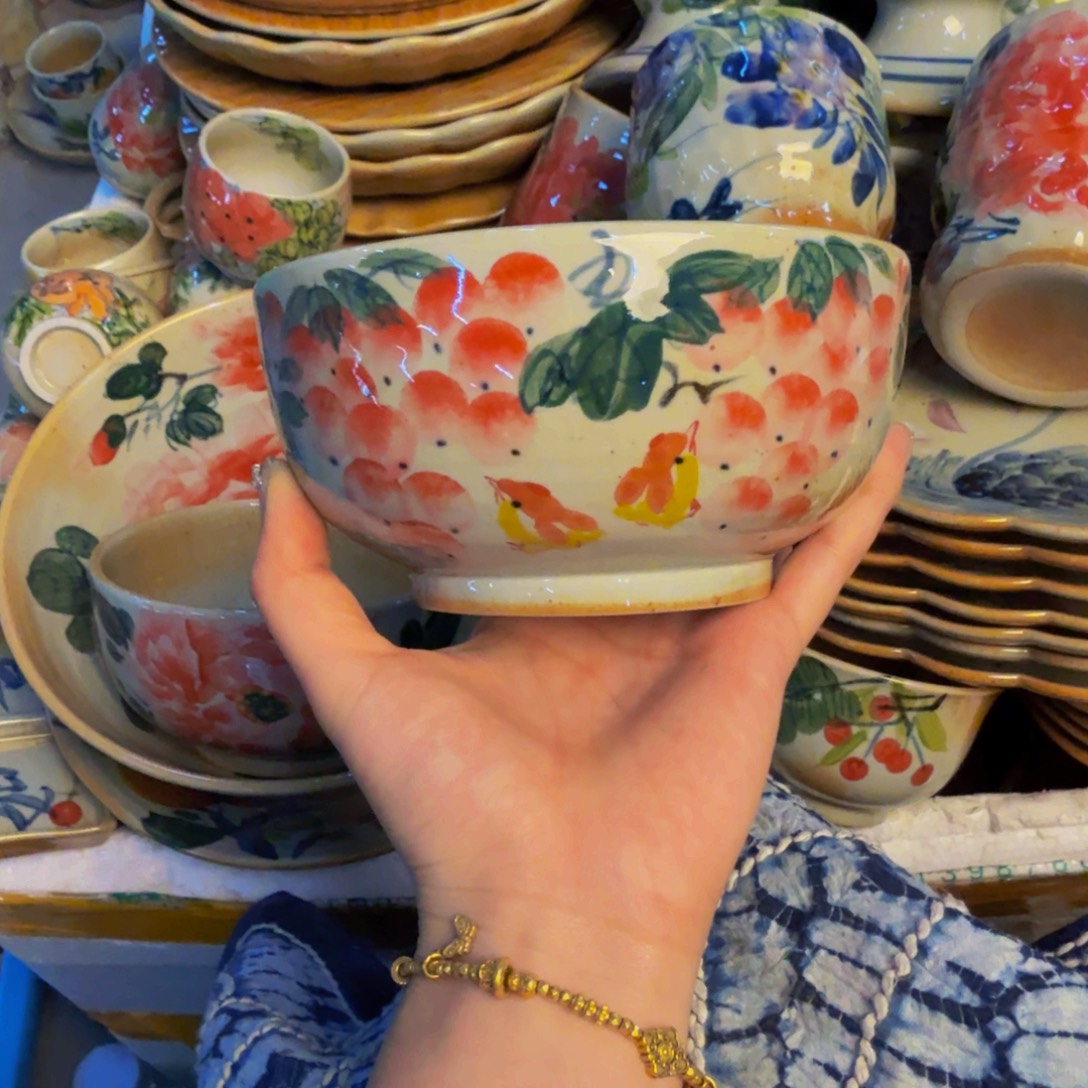 瓷片景德镇陶瓷手工手绘大