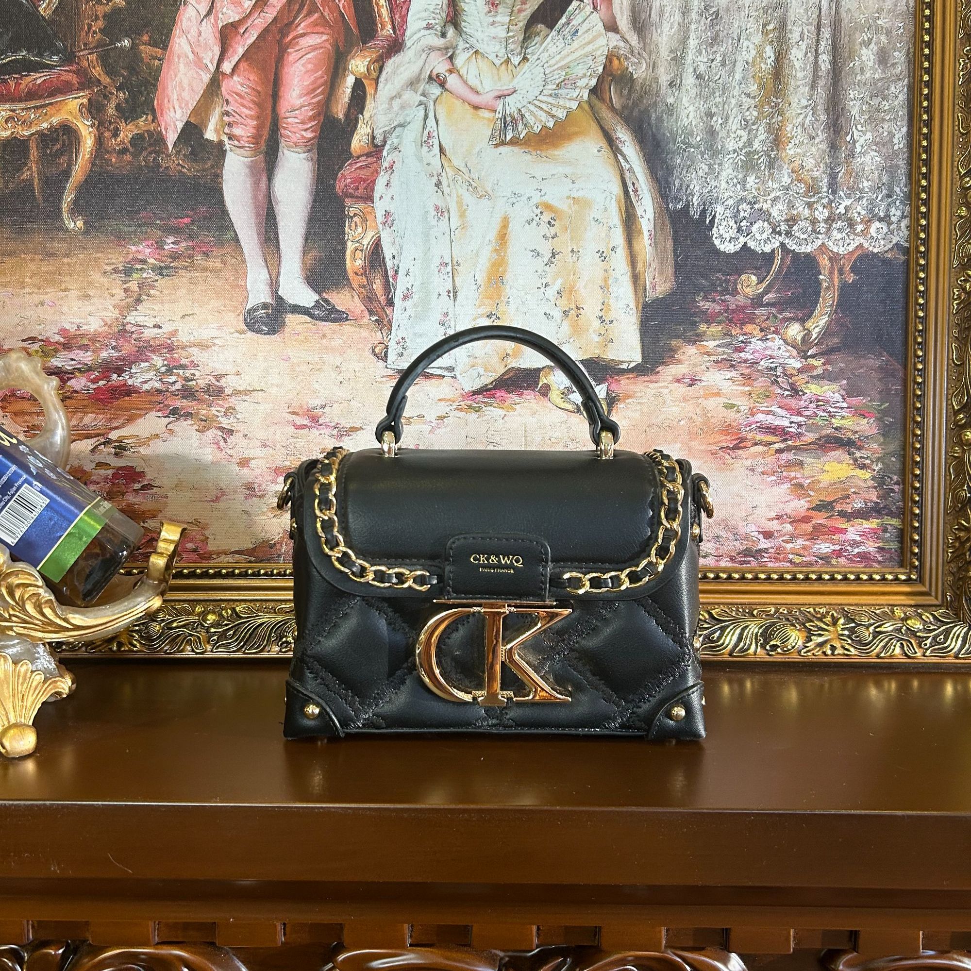 【欣欣专属】百搭单肩拉链斜跨包