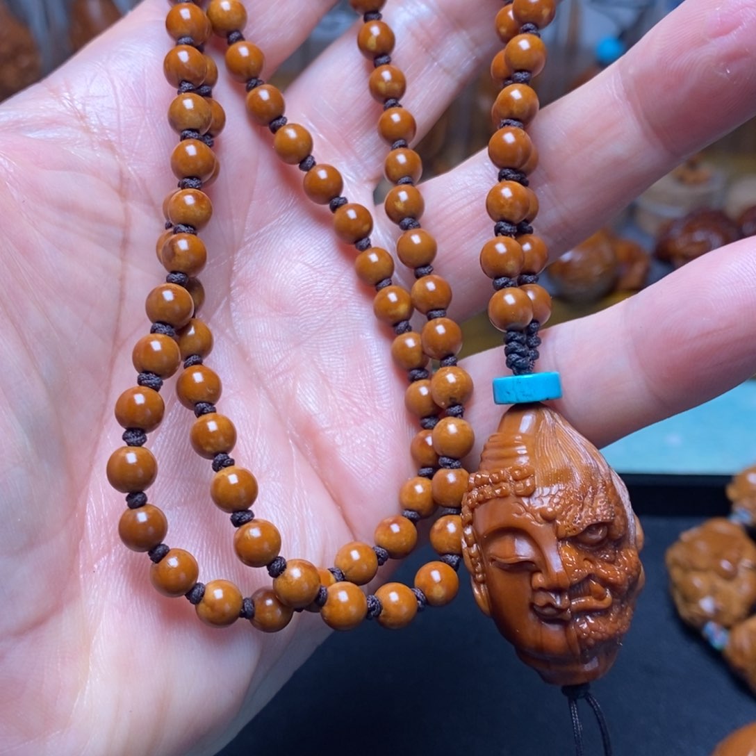 橄榄核手串/手链李*民单籽一念➕项链一套