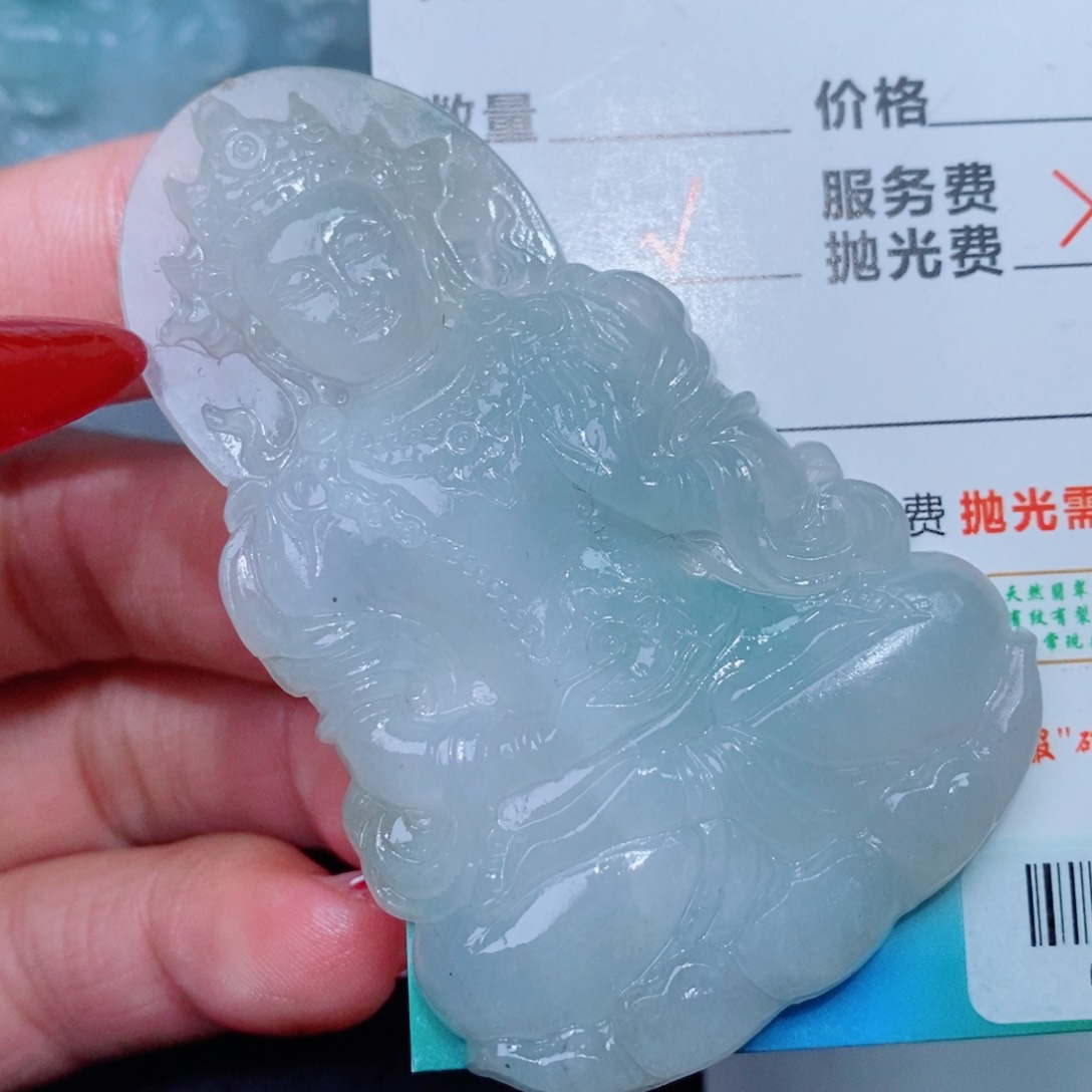 定制翡翠吊坠未镶嵌