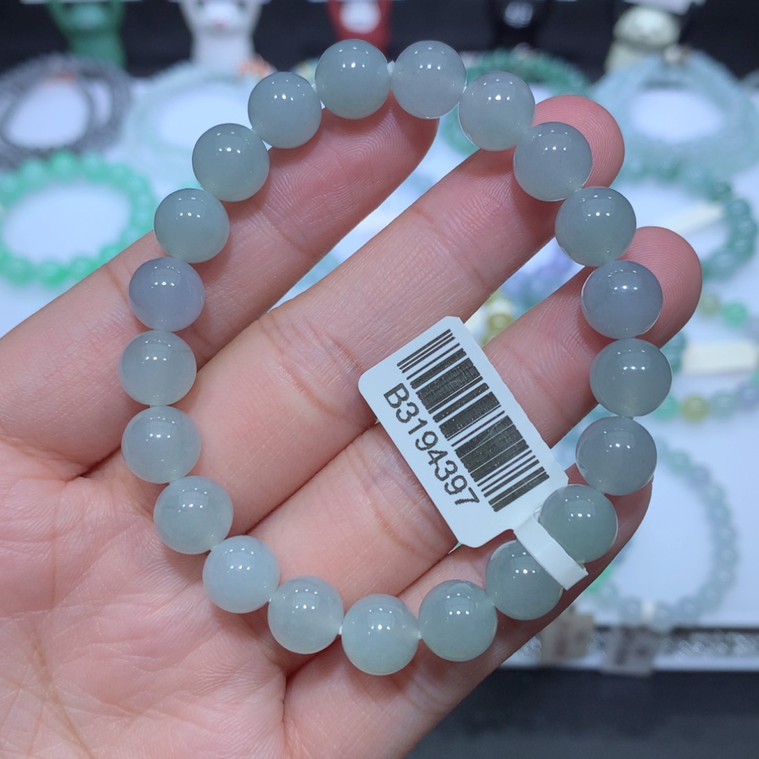 翡翠未镶嵌手串天然