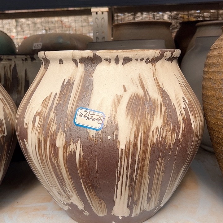 陶瓷景德镇精品花盆栽适合