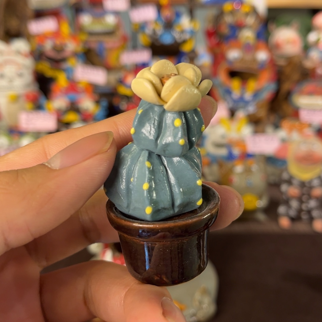 泥塑纯手工茶宠摆件