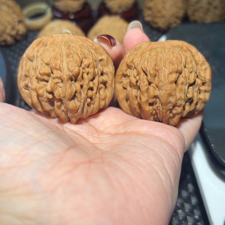 文玩核桃把件44全品四座楼