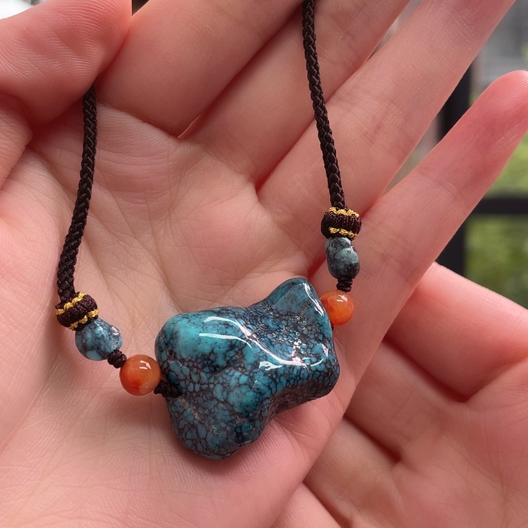 未镶嵌绿松石珠宝奇石