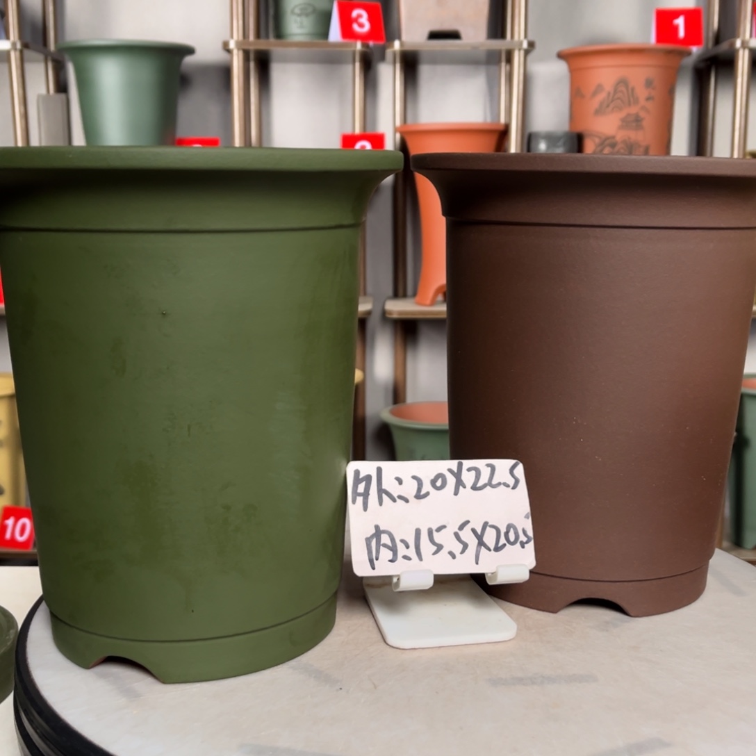 紫砂花盆紫砂花盆