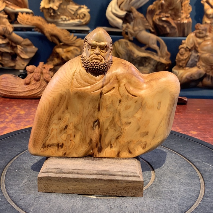 柏木（崖柏）根雕摆件