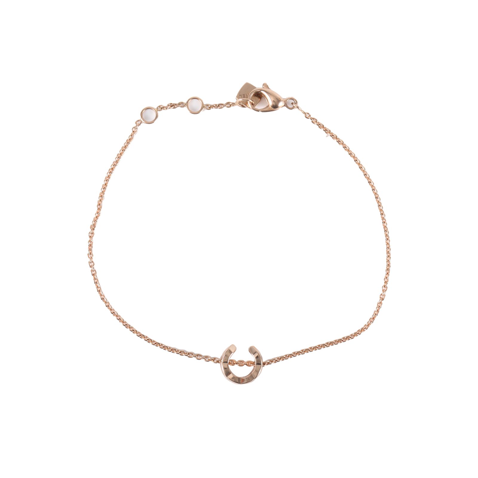 99新 Chanel/香奈儿 【念念特价】玫瑰金 Coco crush 菱格纹 手链