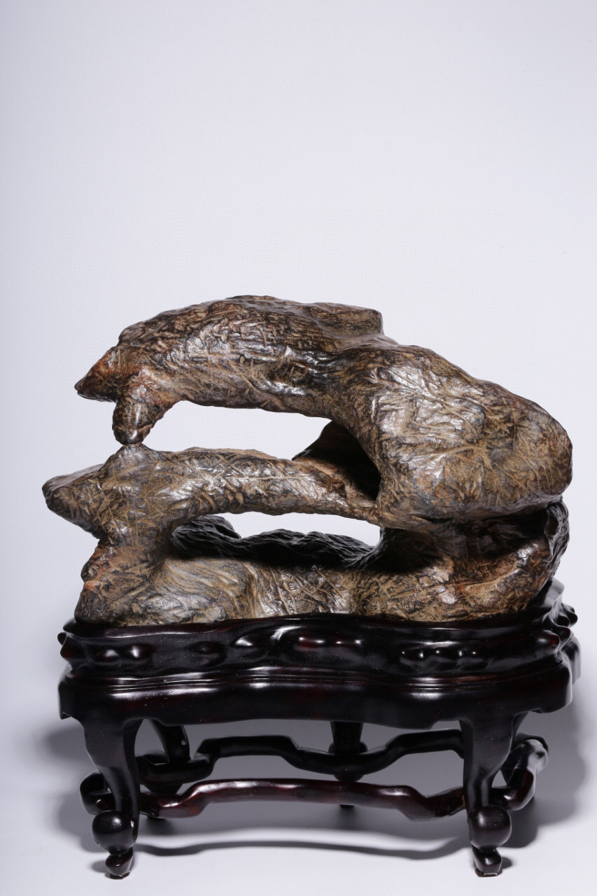 新疆戈壁石天然奇石彩石独特观赏石